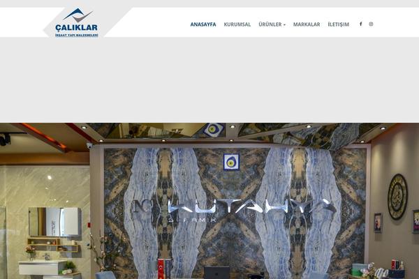 Porto theme site design template sample