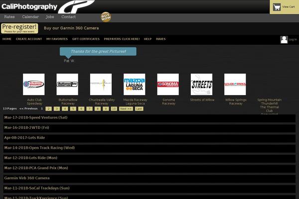 caliphotography.com site used Caliphoto