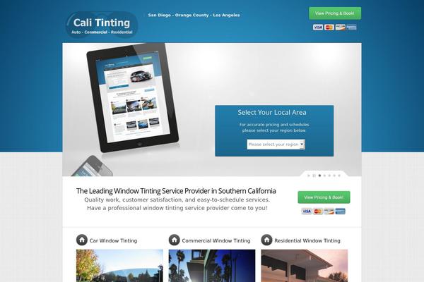 calitinting.com site used Calitinting
