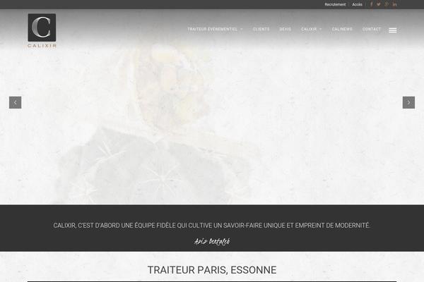 Grandrestaurant theme site design template sample