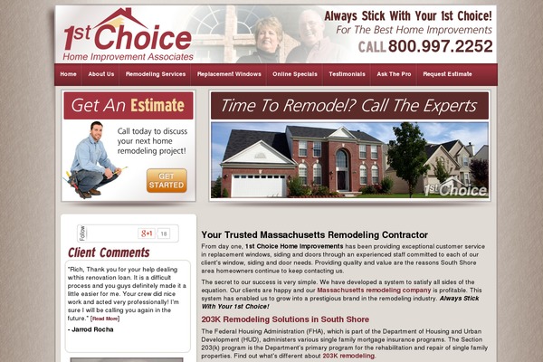 call1stchoice.com site used 1stchoicehomeimprovements