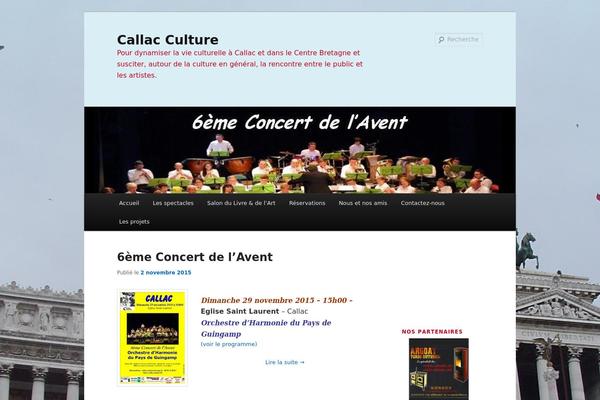 callac-culture.fr site used Twenty_eleven_child