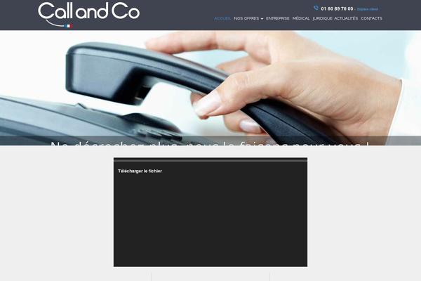 callandco.fr site used Callandco