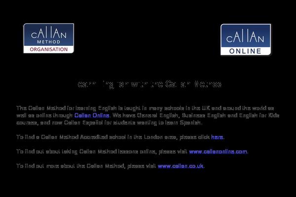 callanschoollondon.com site used Callanmethodorganisation