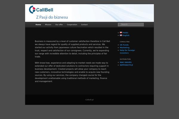 callbell.pl site used Twentyeleven-child