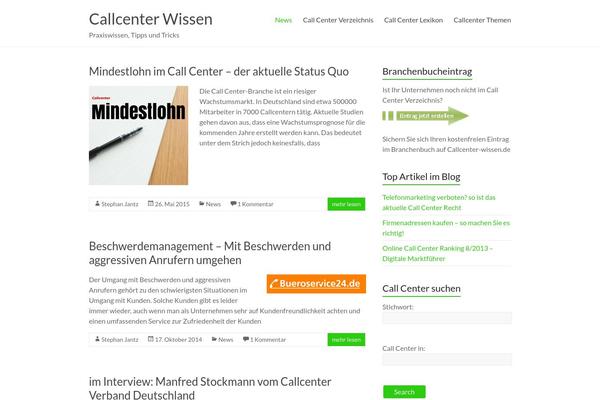 Spacious theme site design template sample