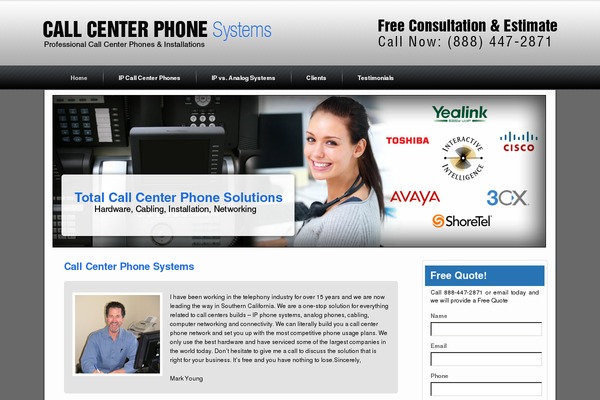 callcenterphonesystems.net site used Callcenterphonesystems