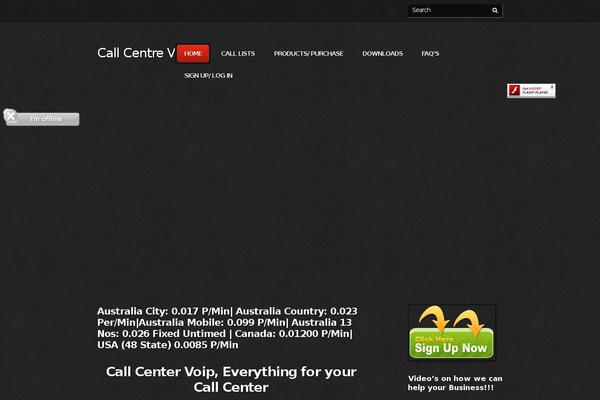 callcentrevoip.com site used Theme1355