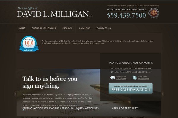 David theme site design template sample