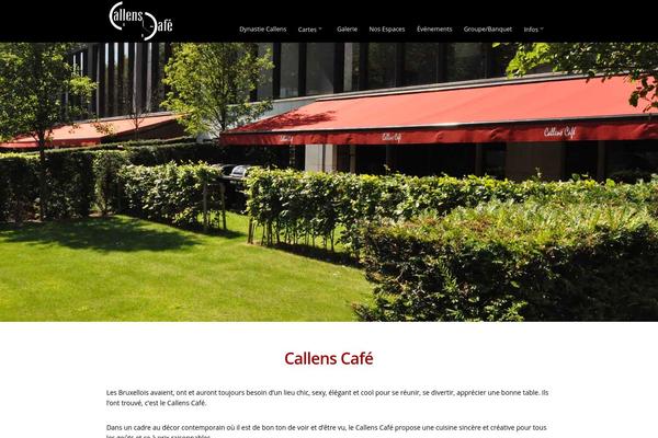 callenscafe.be site used Oneup