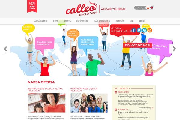 calleo.pl site used Calleo