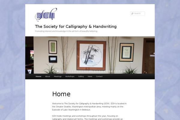 calligraphysociety.org site used Meilleur-business