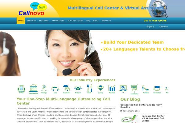 callnovo.com site used Callnovo