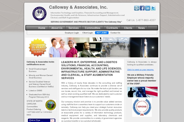 calloway-assoc.com site used Cal