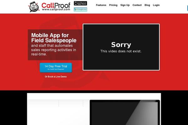 callproof.com site used Callproof