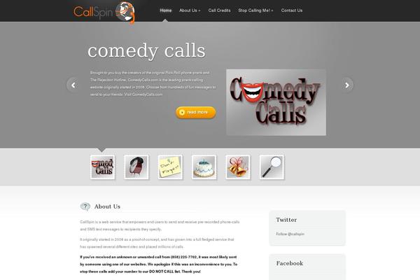 callspin.com site used Thecorporation-child