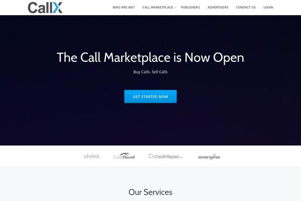 Parallax-one theme site design template sample