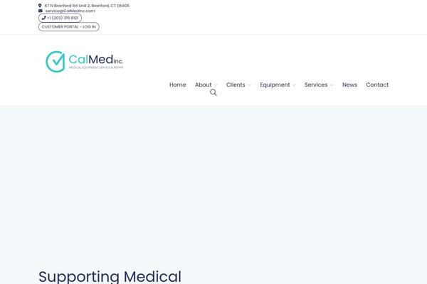 Kalium-child-medical theme site design template sample