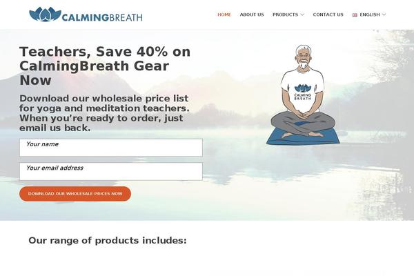 calmingbreath.com site used Amazon-products