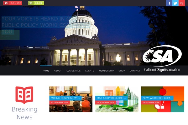 calsign.org site used Parlament-child