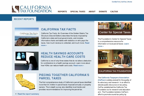 caltaxfoundation.org site used Ctf