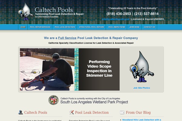 caltechpools.com site used Maparaan