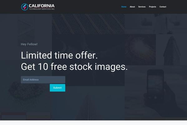 Divi theme site design template sample