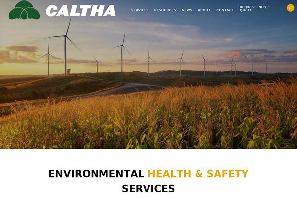 calthacompany.com site used Caltha