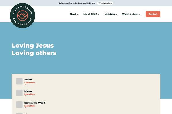 calvarychapel.ca site used Wp-rmcc