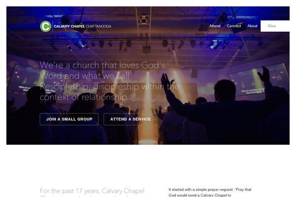 calvary theme websites examples