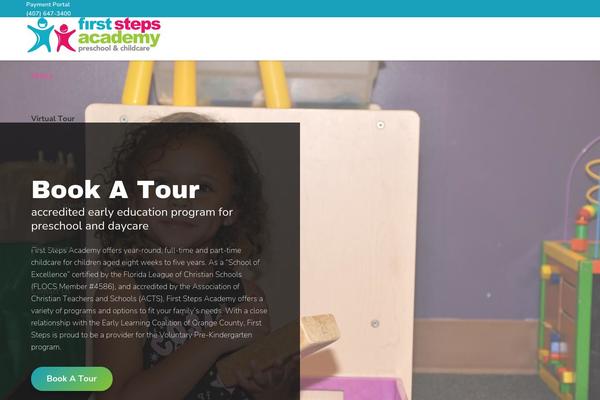 Impreza Child theme site design template sample