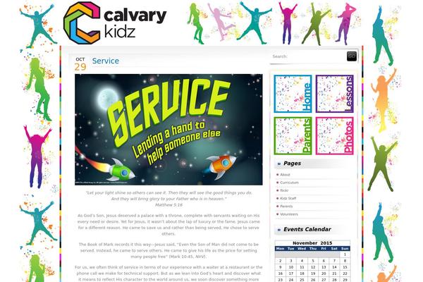 calvarykidz.com site used Bluestyle