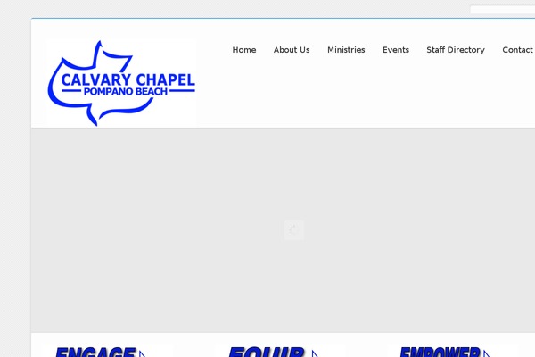 NativeChurch theme site design template sample