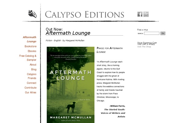 Calypso theme site design template sample
