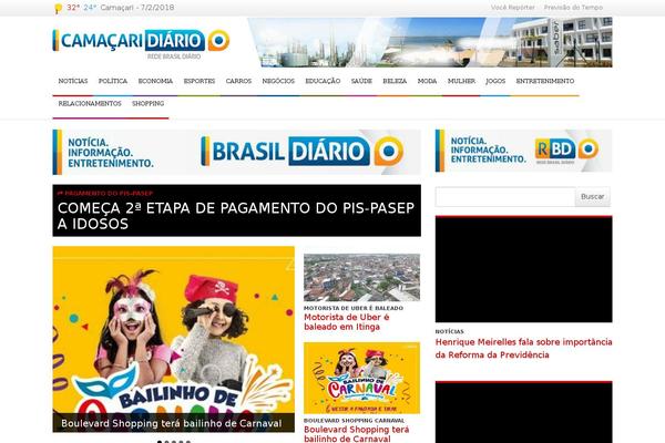 camacaridiario.com site used Brasildiario