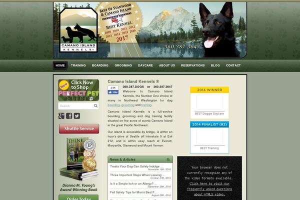 camanoislandkennels.com site used Ciknew