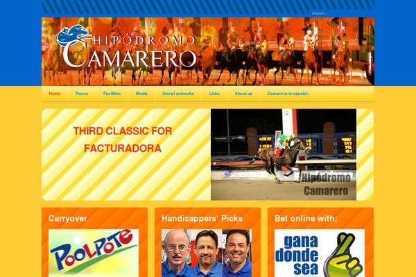camarero-racepark.com site used Lontano
