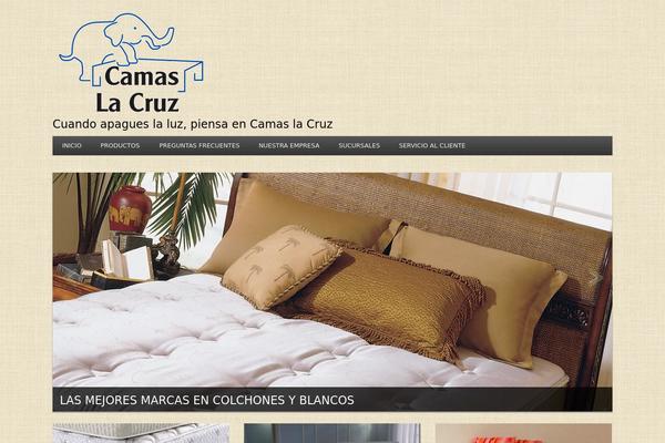 camaslacruz.com site used Camaslacruz