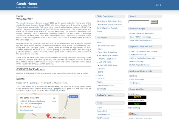camb-hams.com site used Bigblue