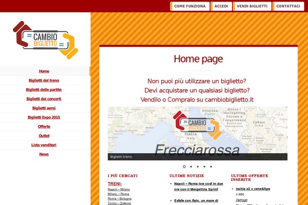 cambiobiglietto.it site used Liquidfolio