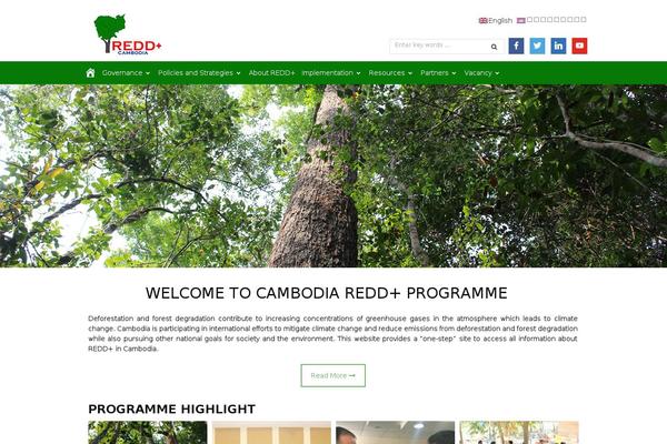 cambodia-redd.org site used Redd