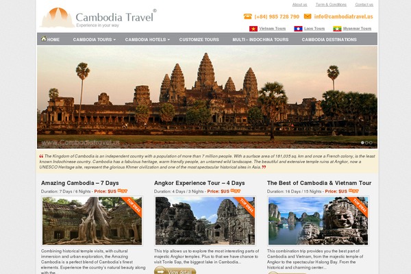 cambodiatravel.us site used Cambodia