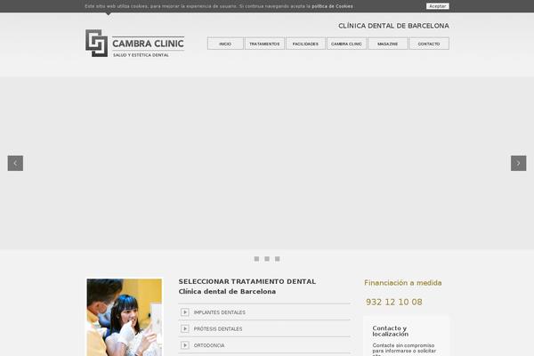 cambraclinic.com site used Cambra-clinic