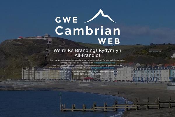 cambrianweb.com site used Gcw-divi-child