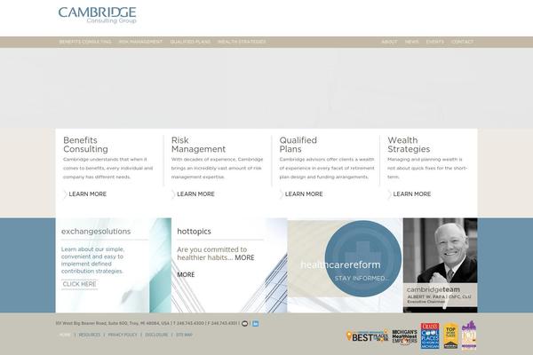 cambridge-cg.com site used Cambridge_theme