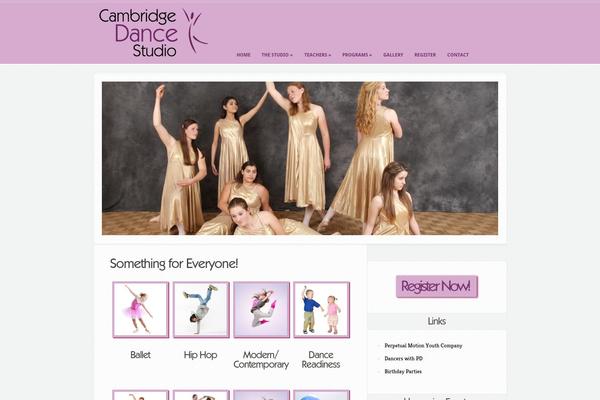cambridgedance.com site used Aggregate