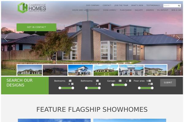 cambridgehomes.co.nz site used Solus