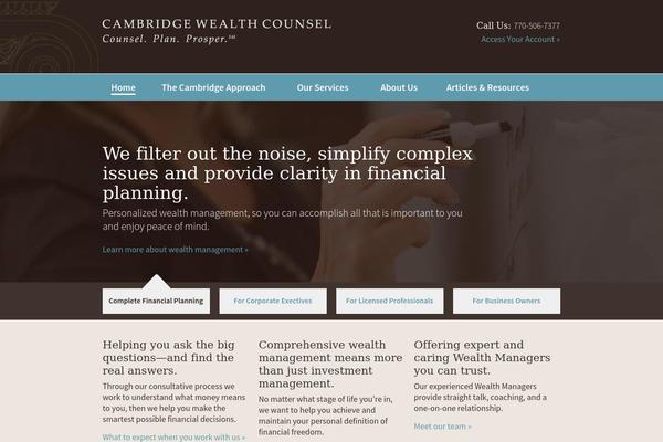cambridgewealthcounsel.com site used Cambridgewealthcounsel
