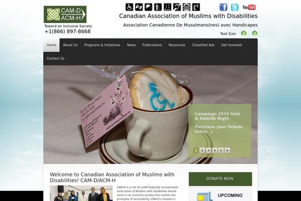 camd.ca site used Theme1752