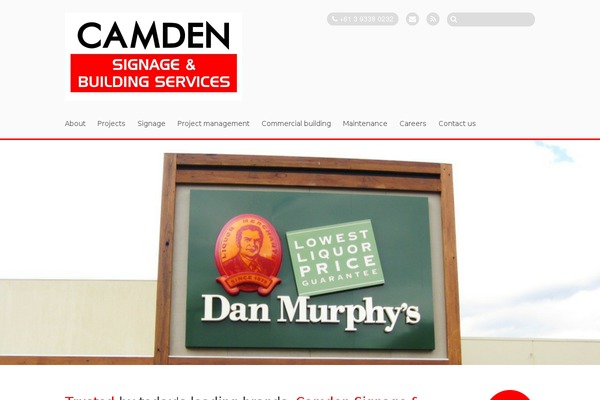 camdenneon.com.au site used Camden